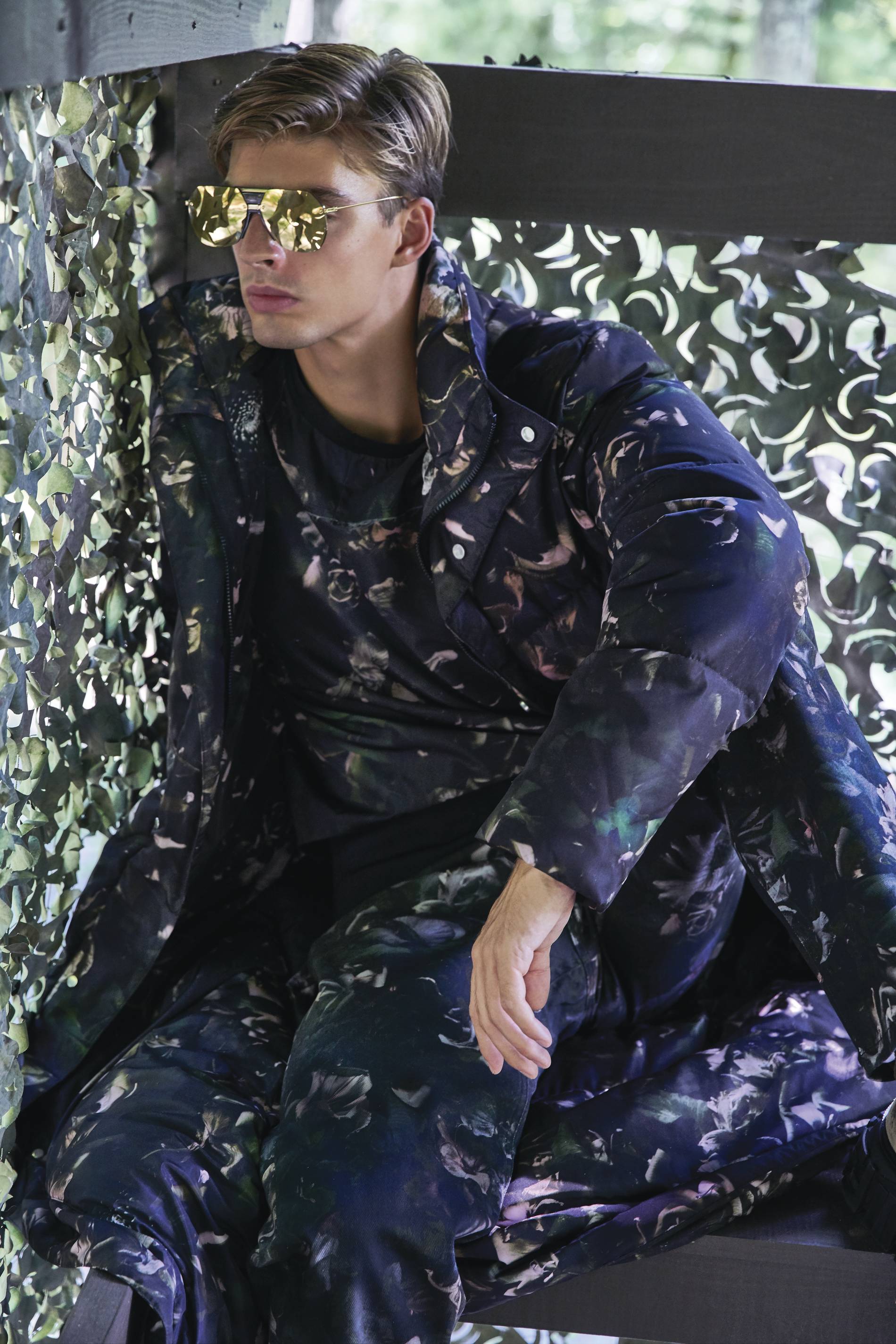 Paul Smith floral camo coat image