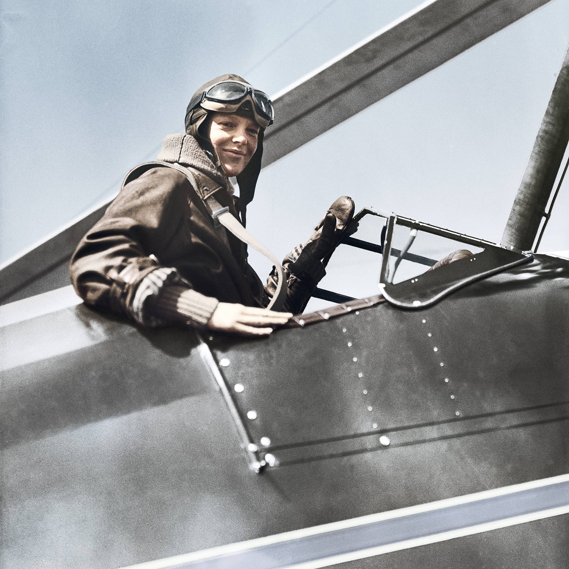 Image of pilot Amelia Earhart