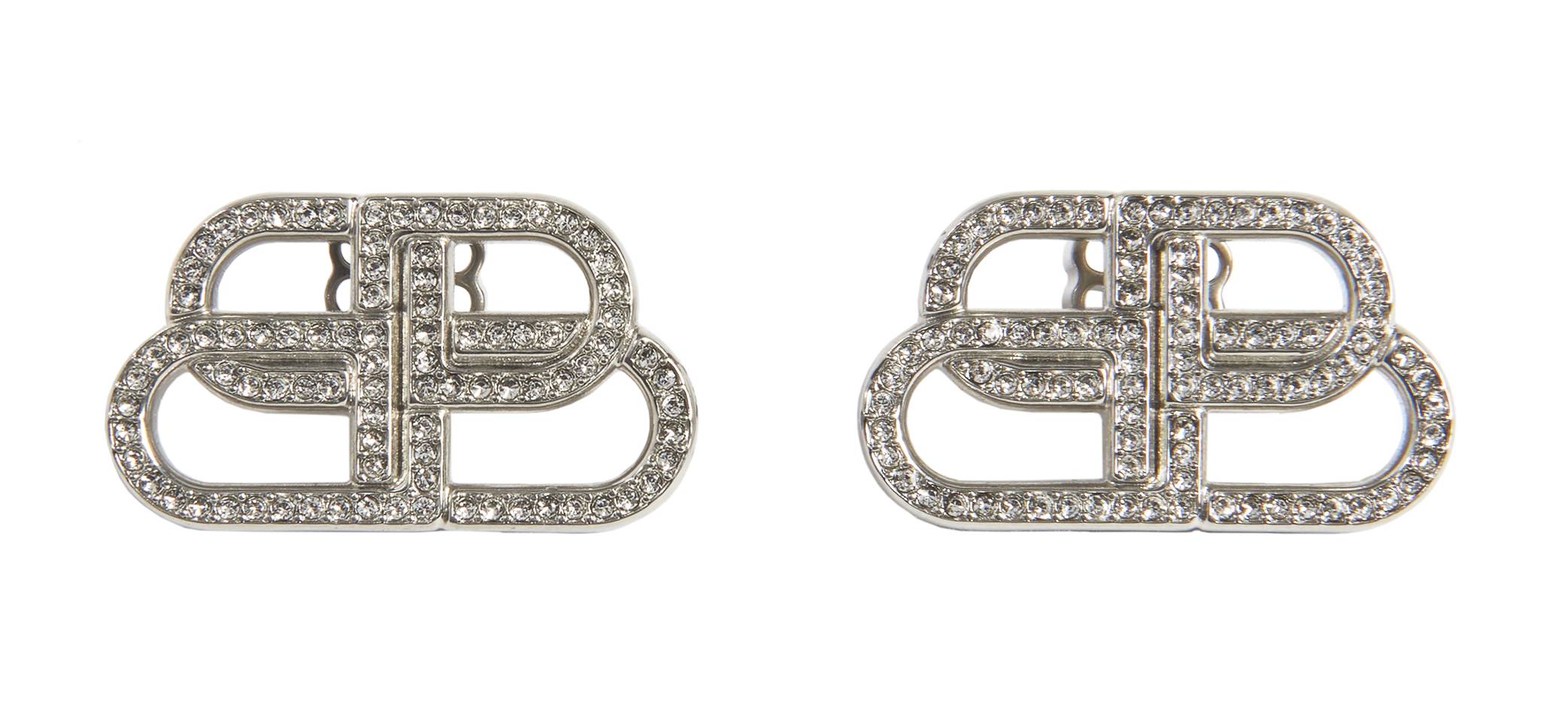 Balenciaga BB earrings from Orchard Mile