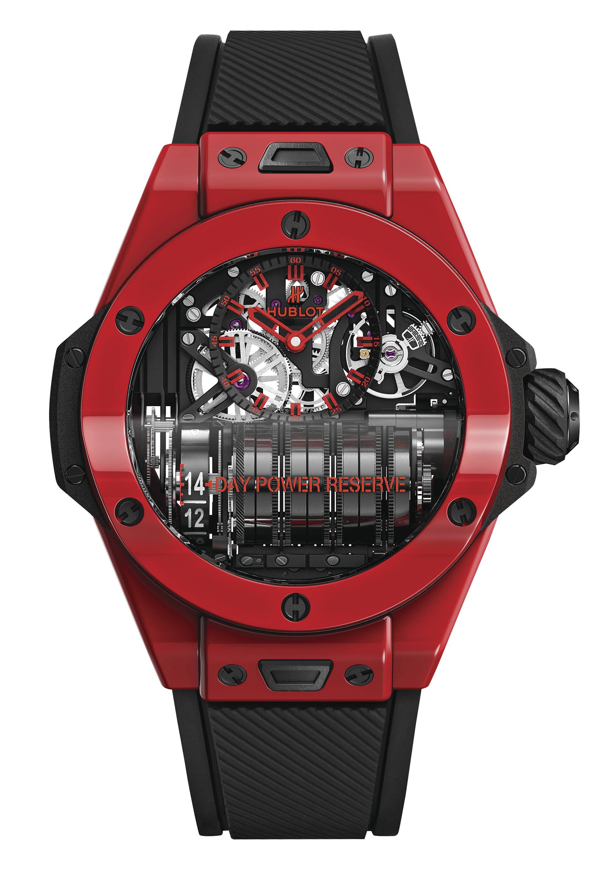 Red Hublot Timepiece