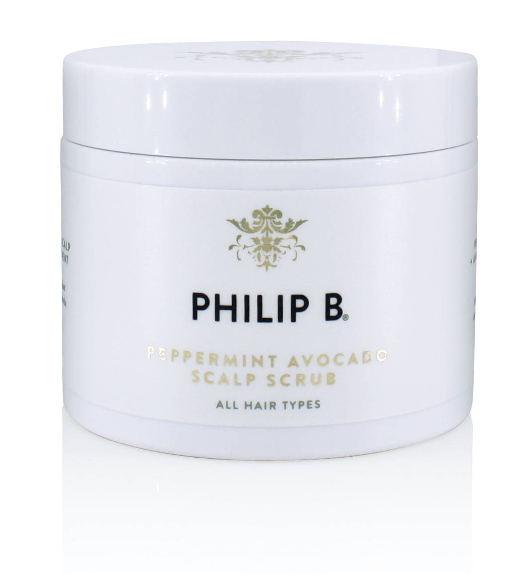 Philip B peppermint avocado scalp scrub