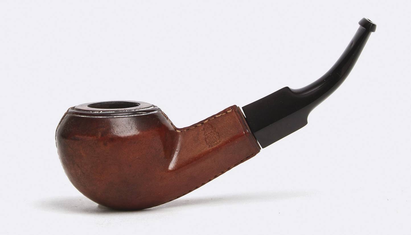 Mark Cross leather pipe image