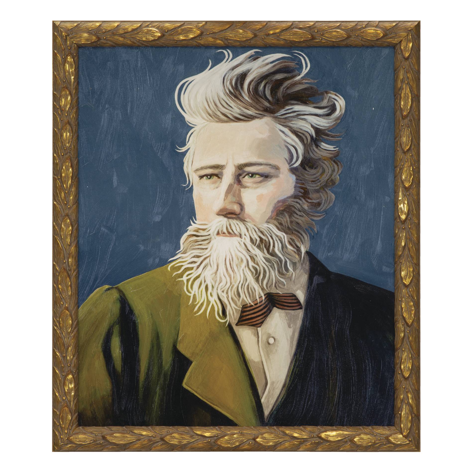 A portrait of William Morris