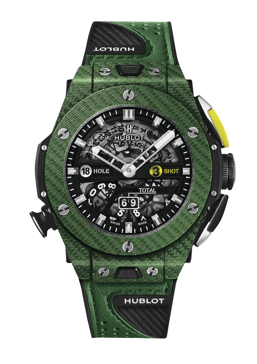 Green Golf Hublot Timepiece