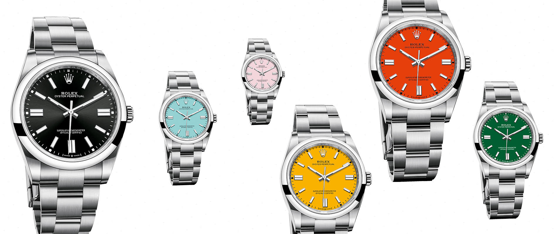 Rolex's new Oyster Perpetual watch line