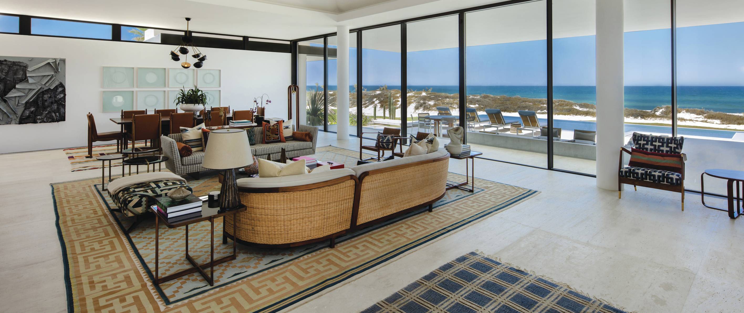 Four Seasons Beachfront Villa living room